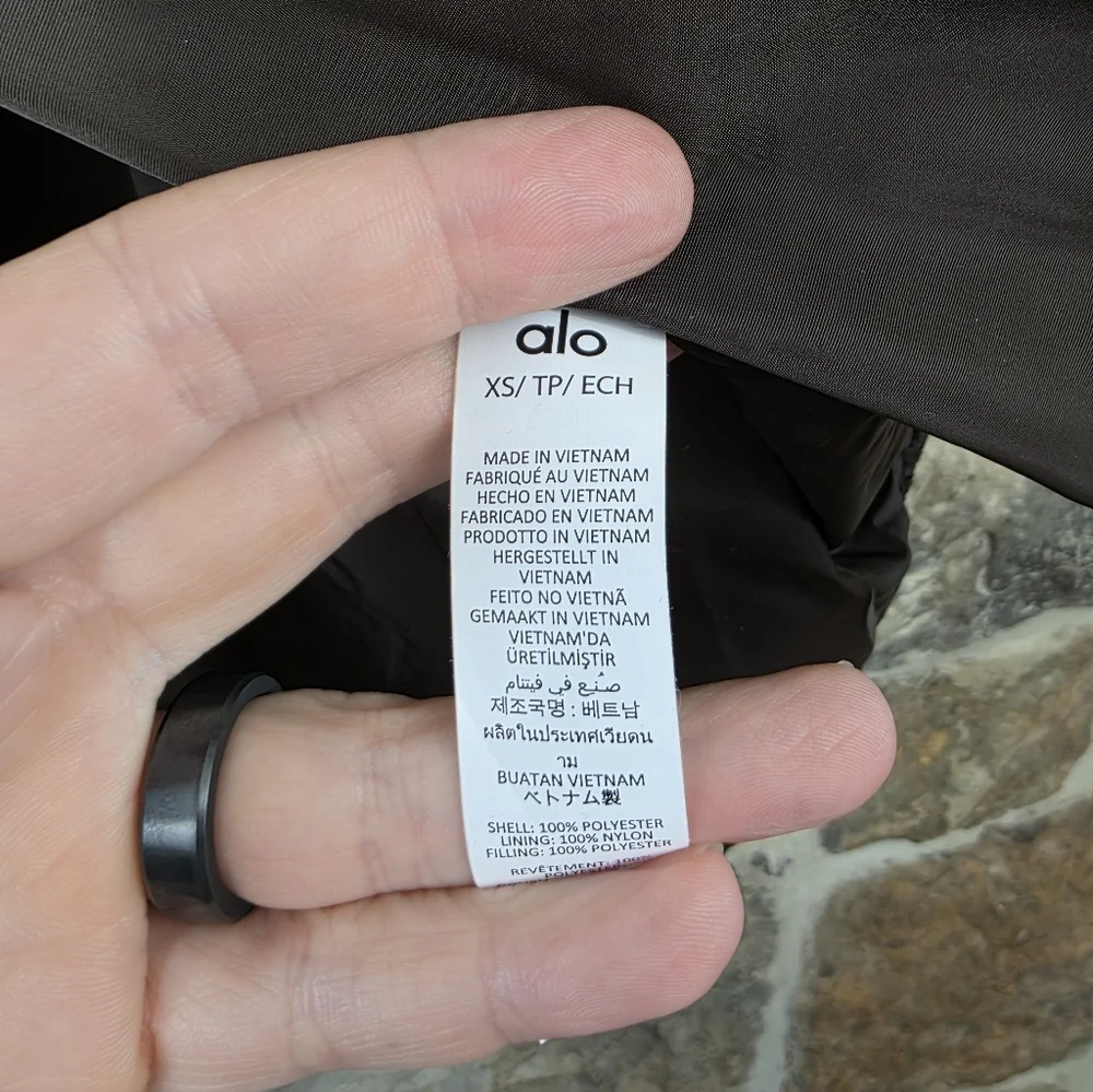 NWT Alo Yoga Socialite Shacket In Espresso